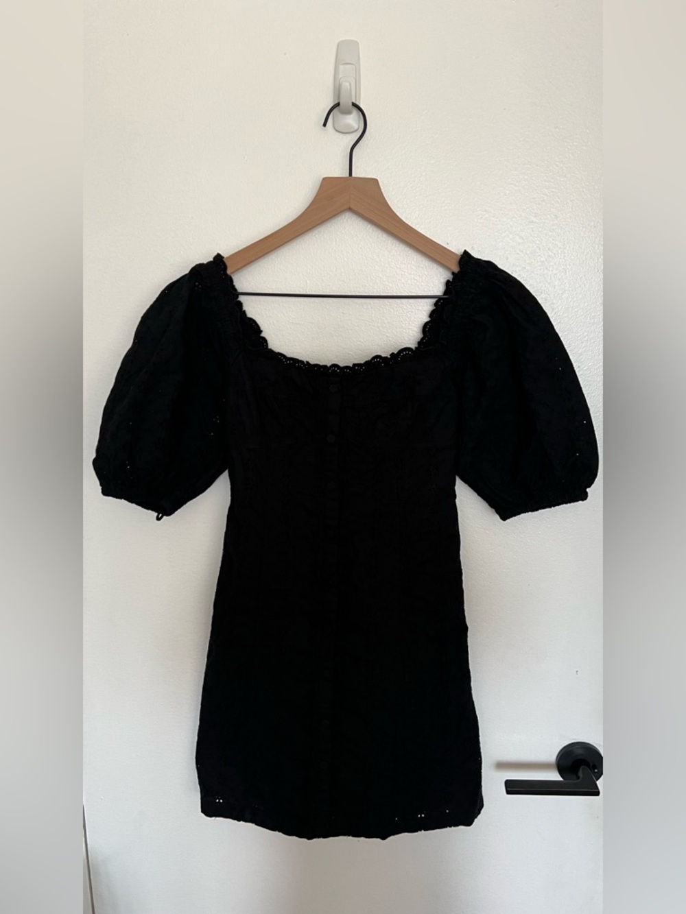 NWOT 3 set - GAP dresses XXS Black & White Mini Dress - Puff Sleeve and Straps - Picture 3 of 14